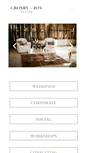 Mobile Screenshot of crosbyandjon.com